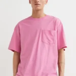 Soft Pink Oversized T-Shirt for Women